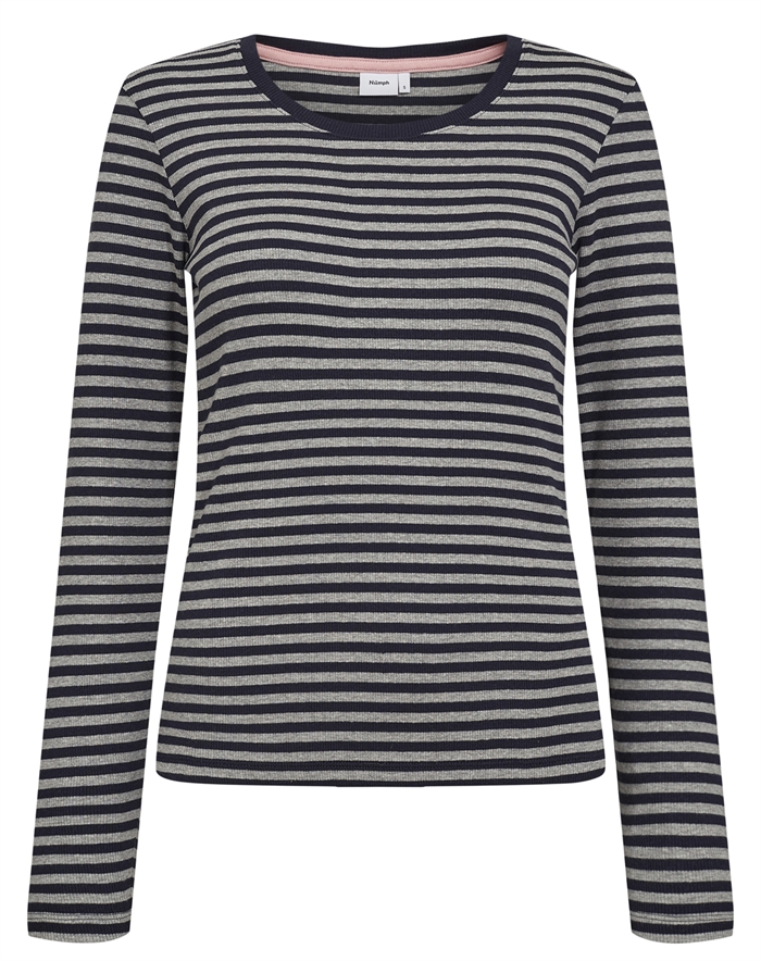  Nümph - NUMelany Langærmet Bluse - Dark Sapphire