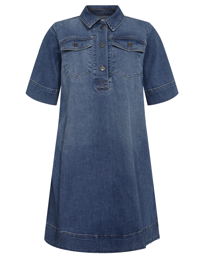 Nümph - Paris Kjole - Light Blue Denim