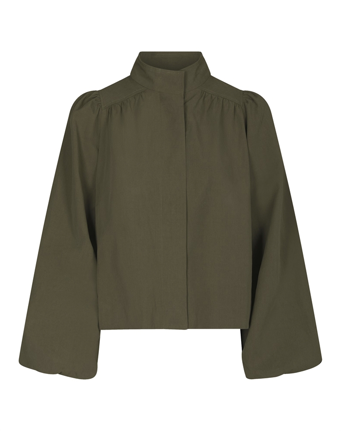 Neo Noir - Tirsa Twill Jakke - Army 