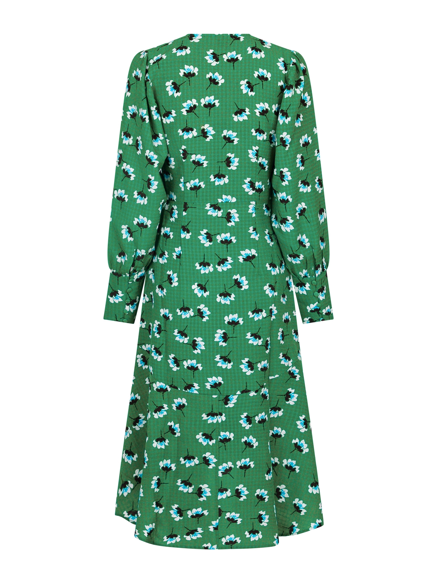 Herre venlig gået vanvittigt Illustrer Sandra Big Flower Dress Green - Shop Neo Noir