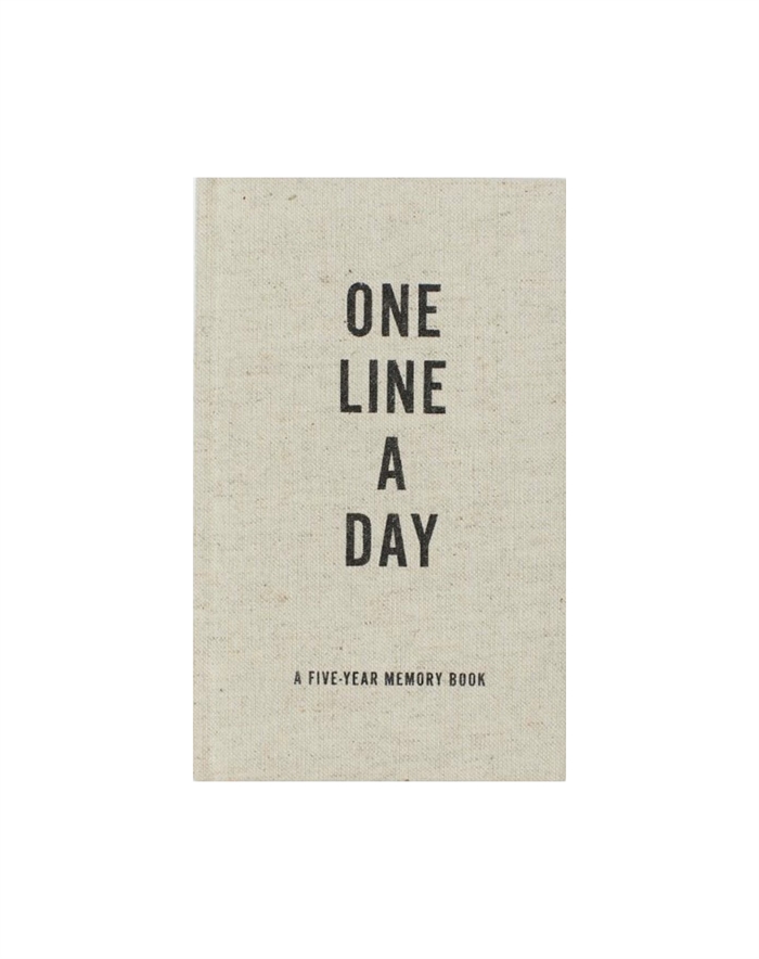 New Mags - Canvas One Line A Day Bog