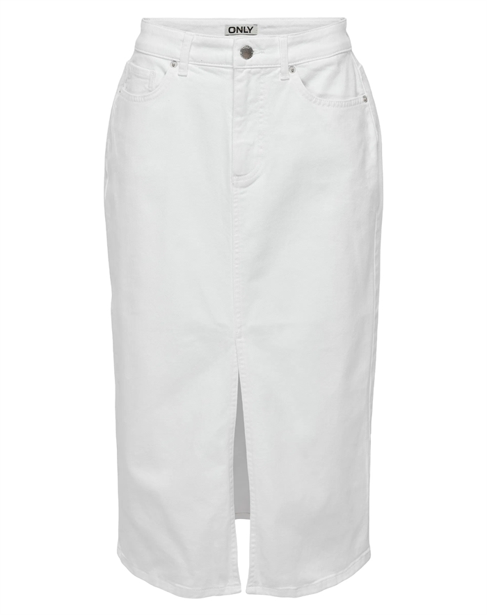 Bianca Midi Denim Nederdel - Only