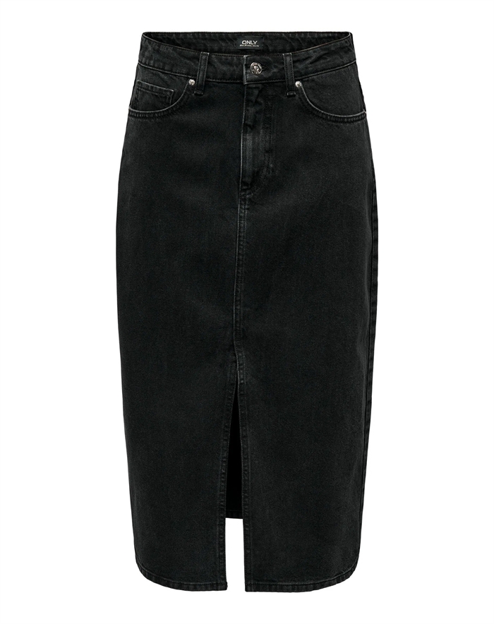 Bianca Midi Denim Nederdel - Only