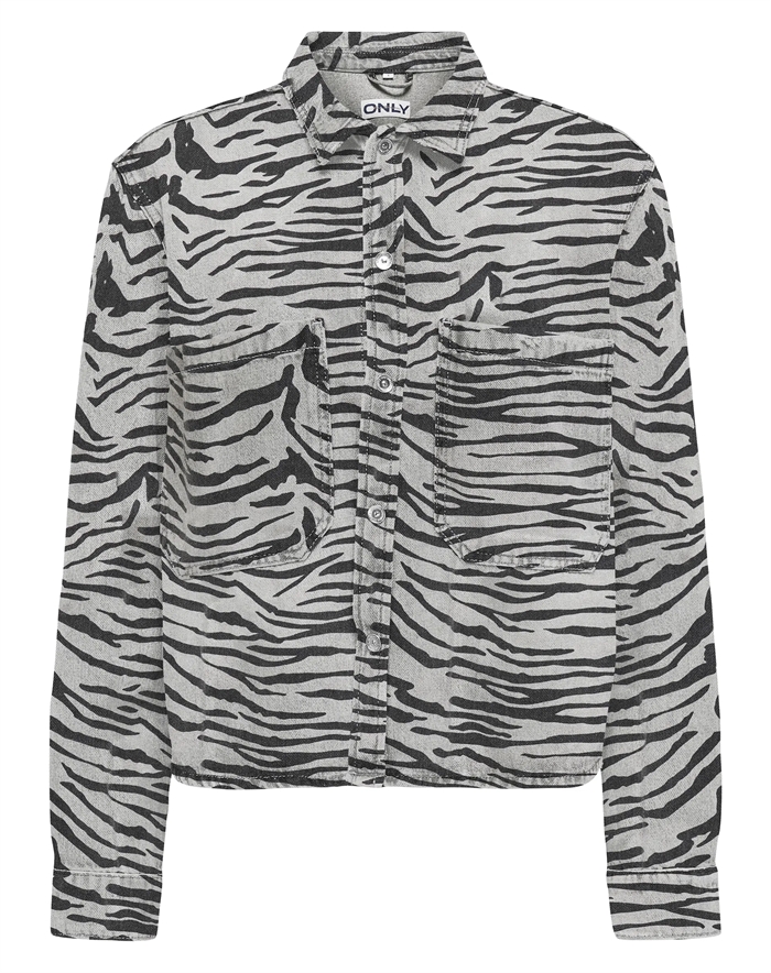 Cassie Zebra Skjorte - Only