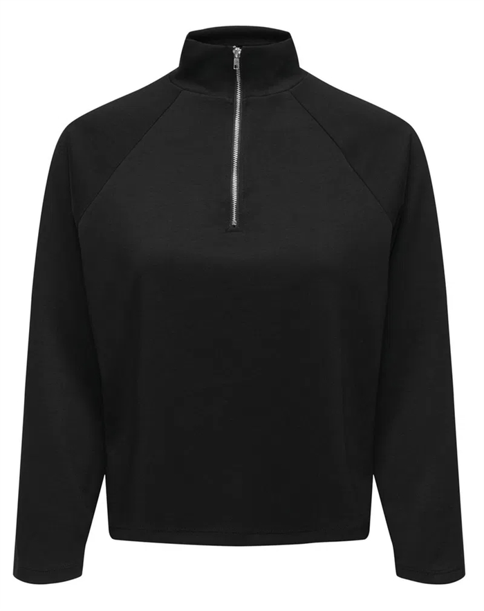 JDY - JDYEldora Zip Sweatshirt - Black