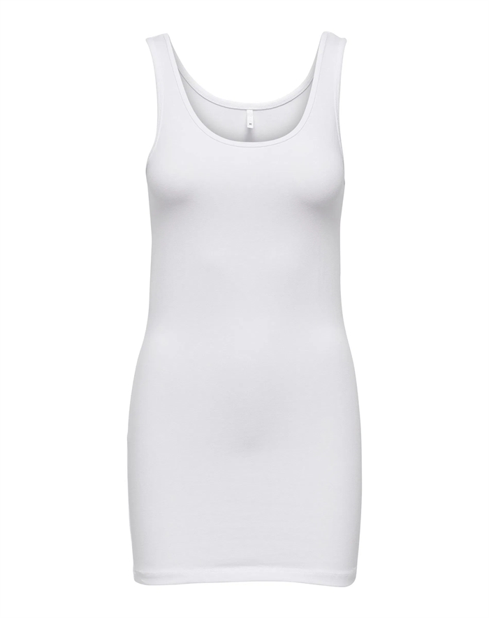 Live Love Long Tank Top - Only