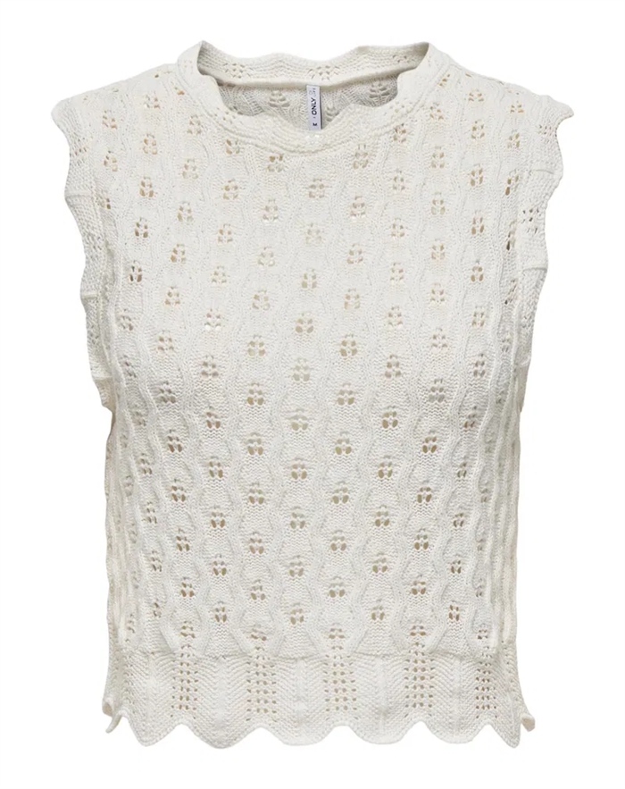 Only - Luna Life Tank Top - Cloud Dancer 
