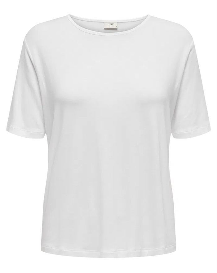 JDY - JDYMila O-Neck T-shirt - White