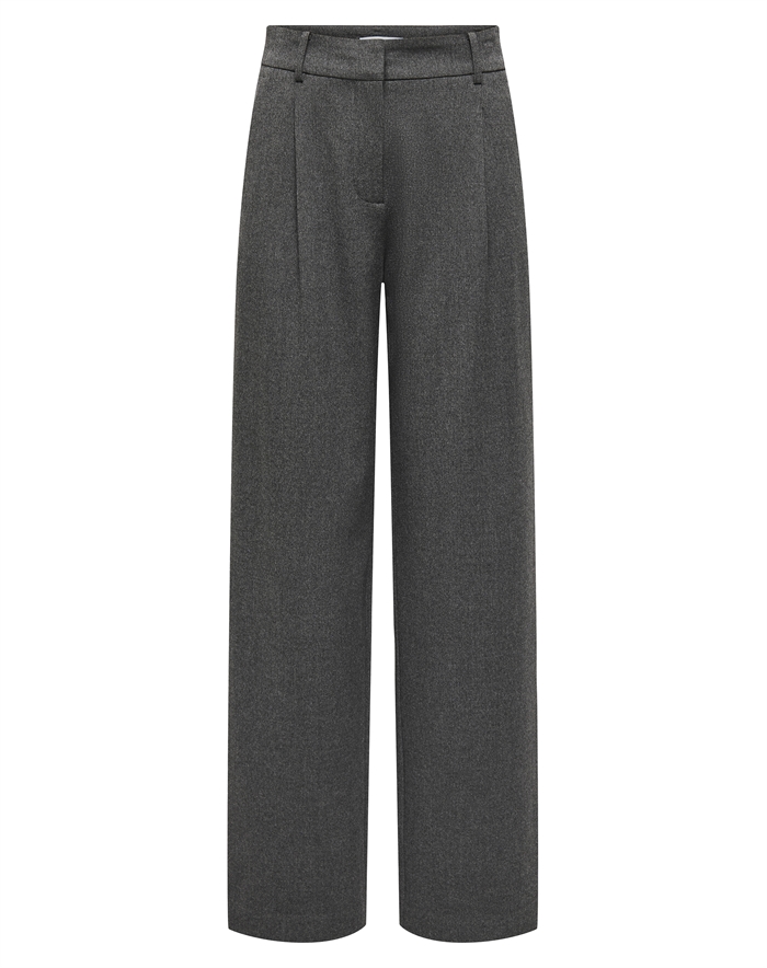  Only - ONLDeluxe Life Straigt Bukser - Medium Grey