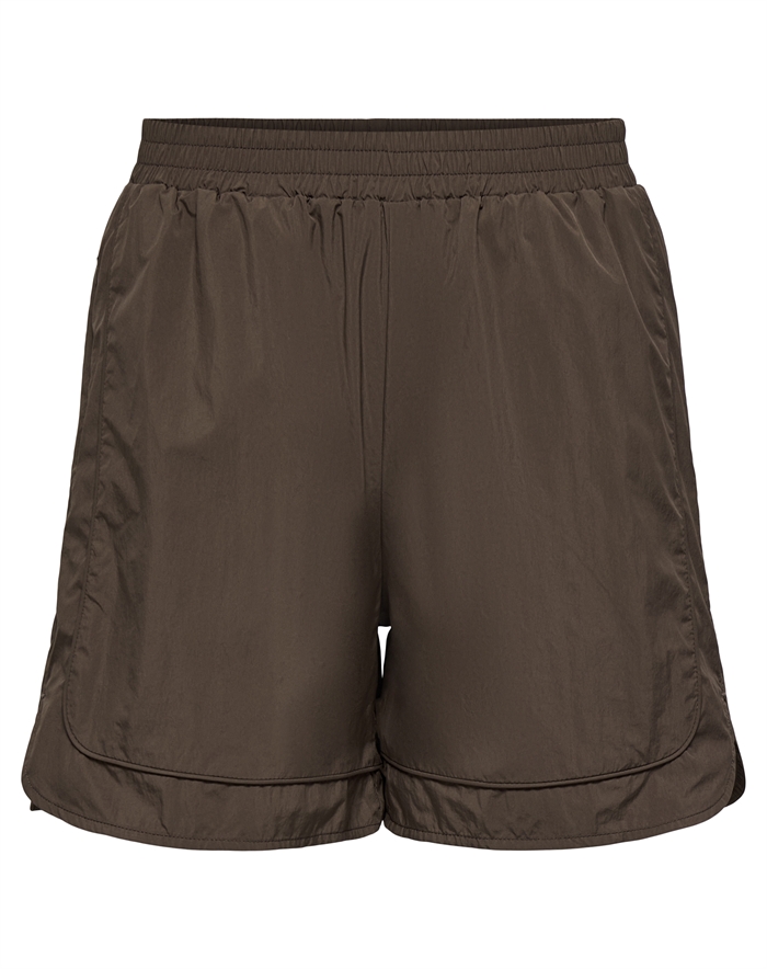 Only - ONLLara Piping Shorts - Chocolate Martini