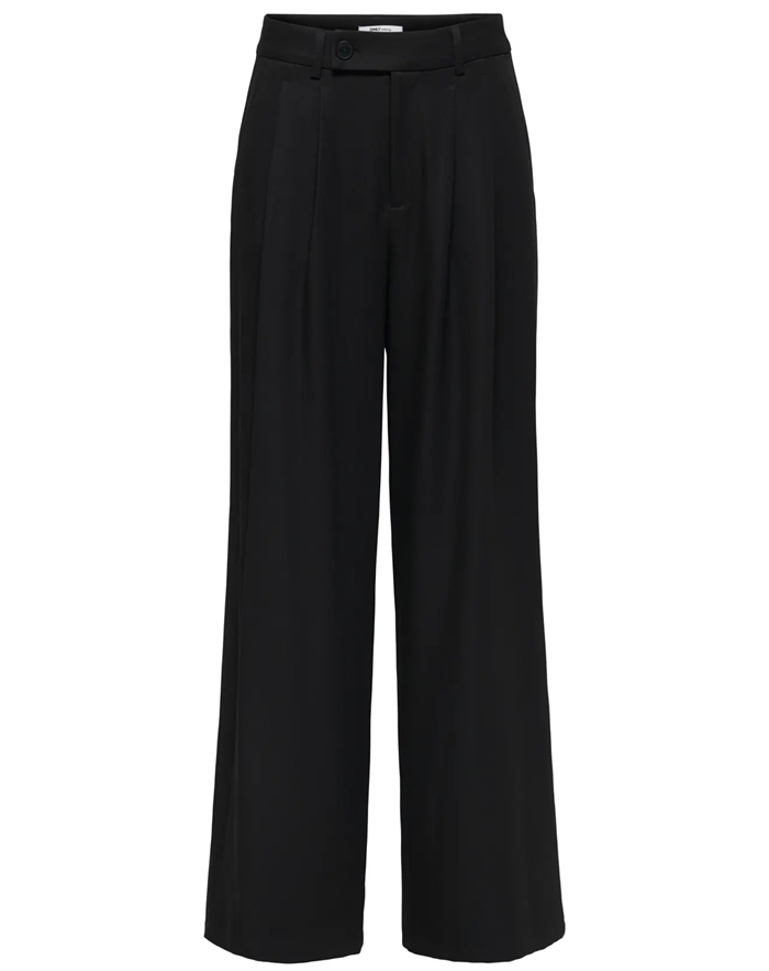 Only - ONLMiles Pleat Wide Bukser - Black