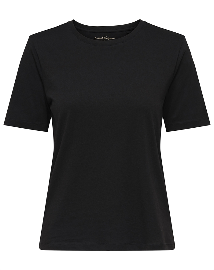Only - ONLHappy O-Neck T-Shirt - Black