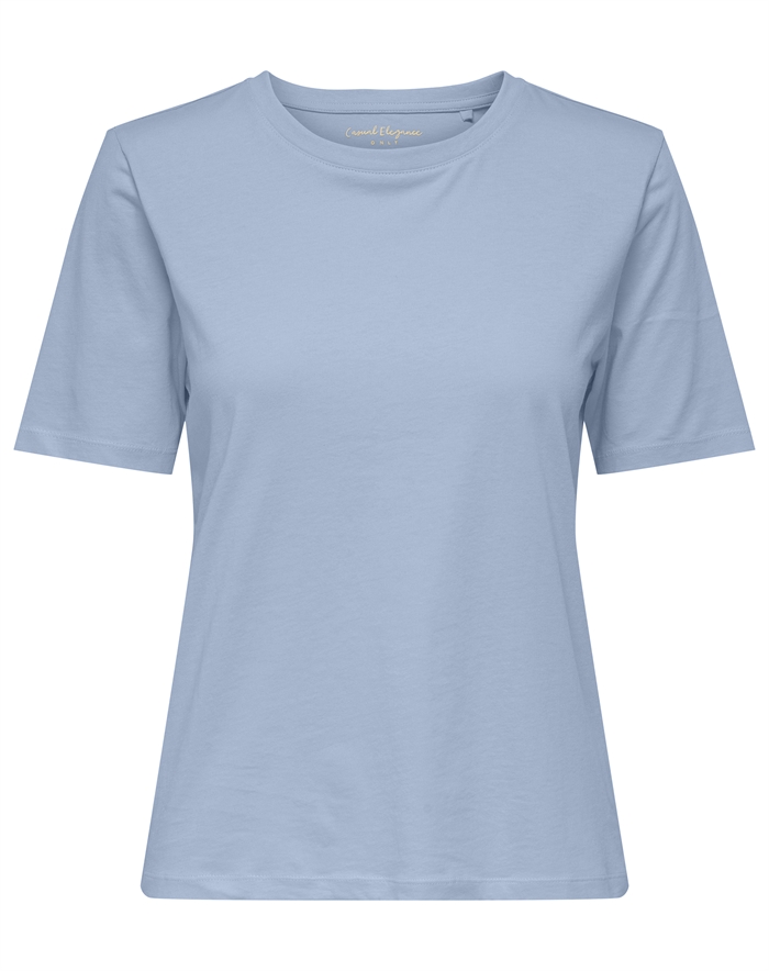 Only - ONLHappy O-Neck T-Shirt - Cashmere Blue