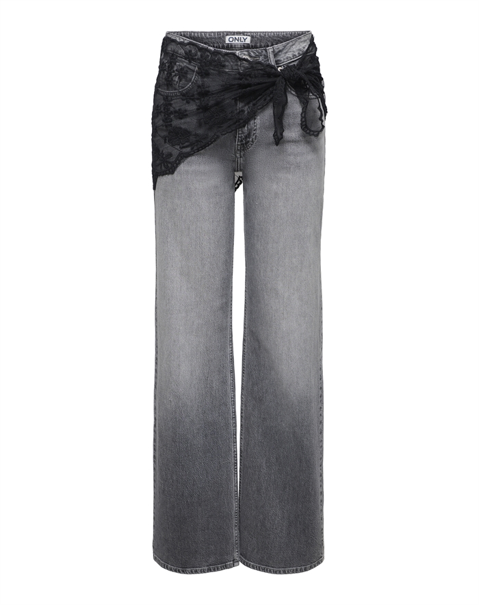  Only - ONLIsabella Lace Tørklæde - Black