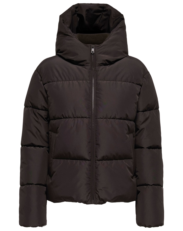 Only - ONLJuta Short Puffer Jakke -  Chocolate Torte 