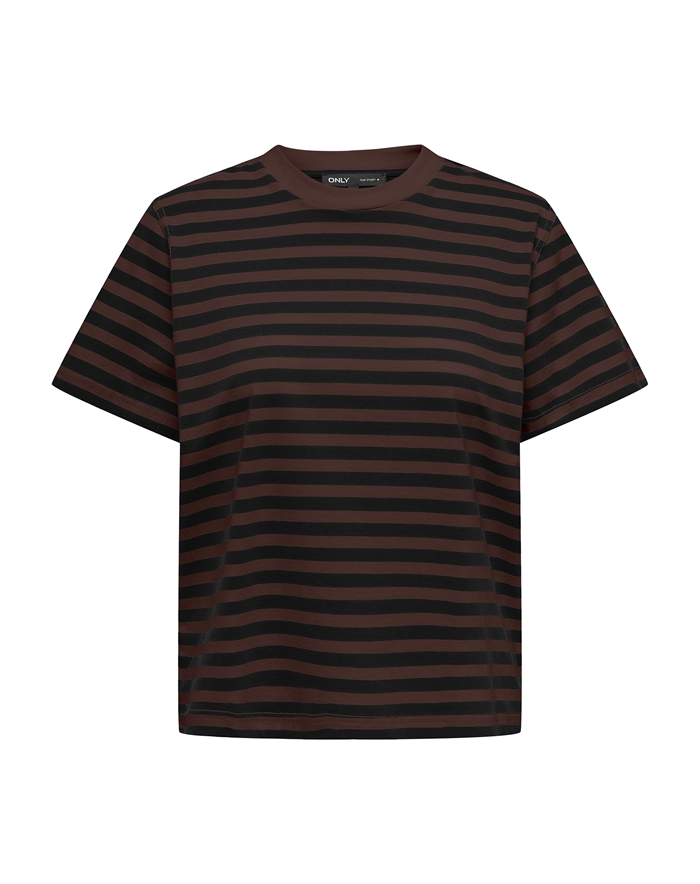 Only - ONLLivina T-Shirt - Chicory Coffee 