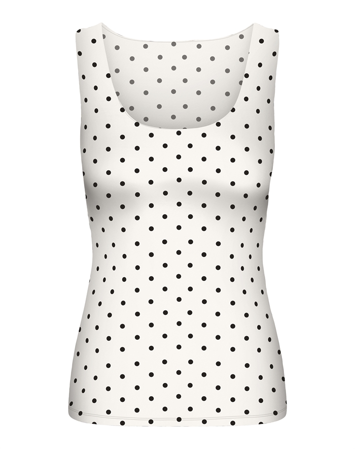  Only - ONLLone 2-Way Top - Cloud Dancer 