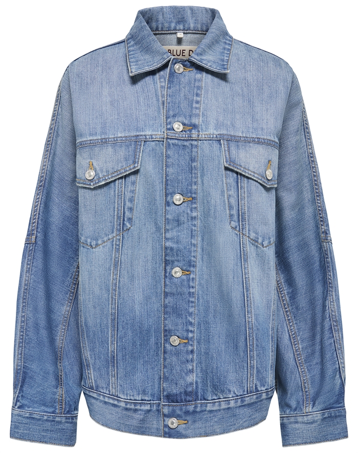 Only - ONLNorine LS Denim Jakke - Medium Blue Denim