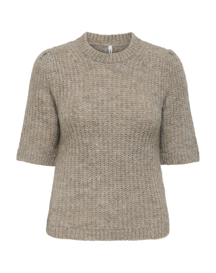  Only - ONLShine SS Puff O-Neck Strik - String