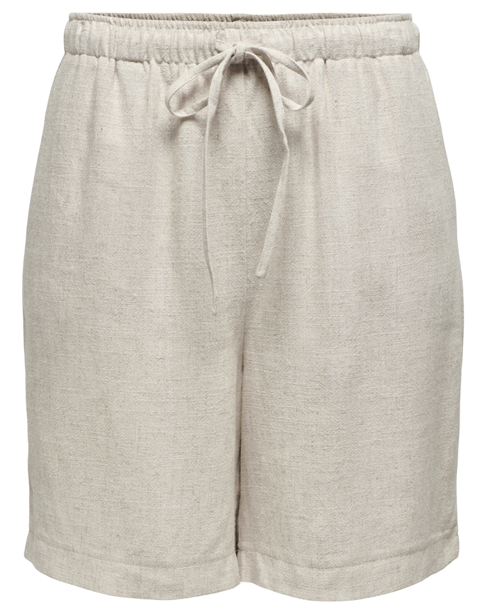 Only - ONLSiesta Linen Shorts - Moonbeam