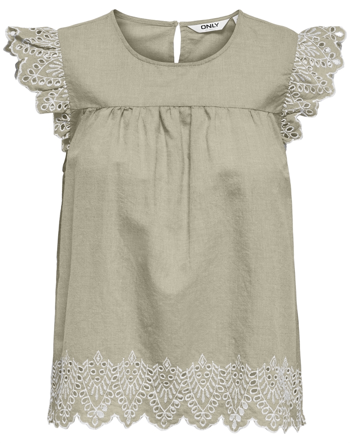 Only - ONLTulum Top - Olive Gray
