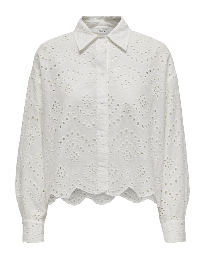 Only - ONLValais Skjorte - Cloud Dancer 