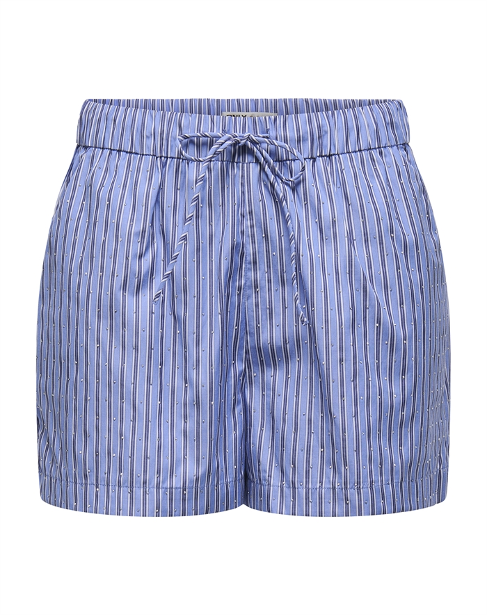 Only - OnlAlva Rhine Pull-Up Shorts - Perisan Jewel