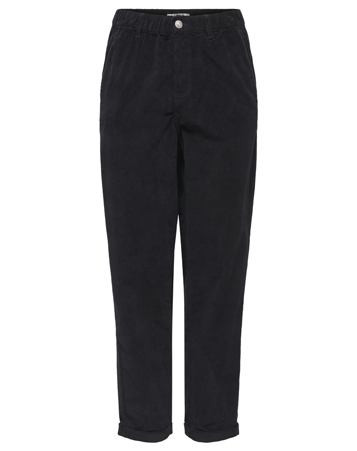 Only - OnlFlora Cord Carrot Bukser - Black