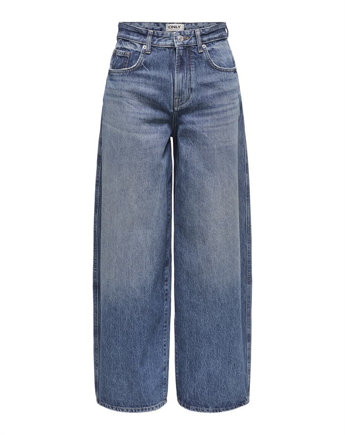 Only - OnlTaylor Barrel Denim Jeans - Dark Blue Denim
