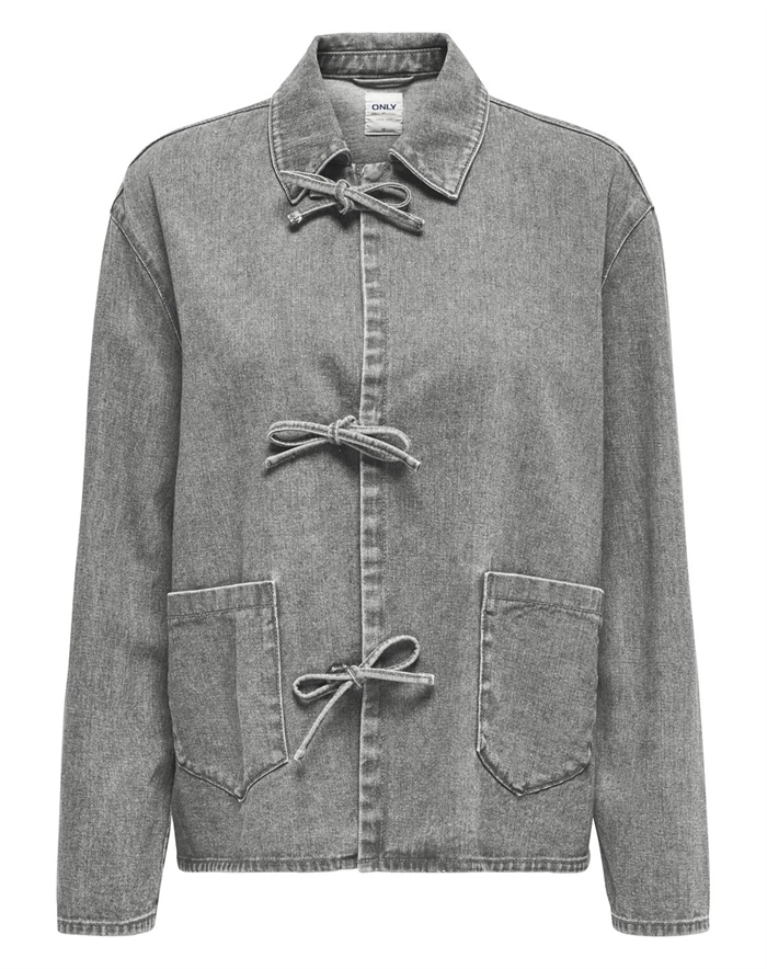 Only - OnlThille Denim Jakke - Medium Grey Denim