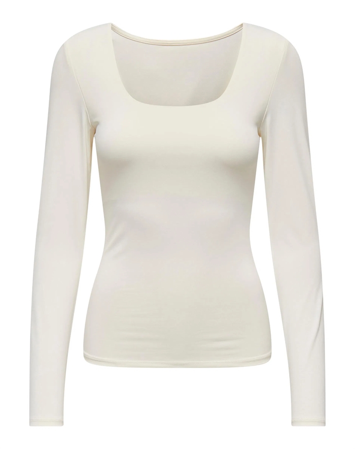 Ea 2-Way Deep Neck T-shirt - Only