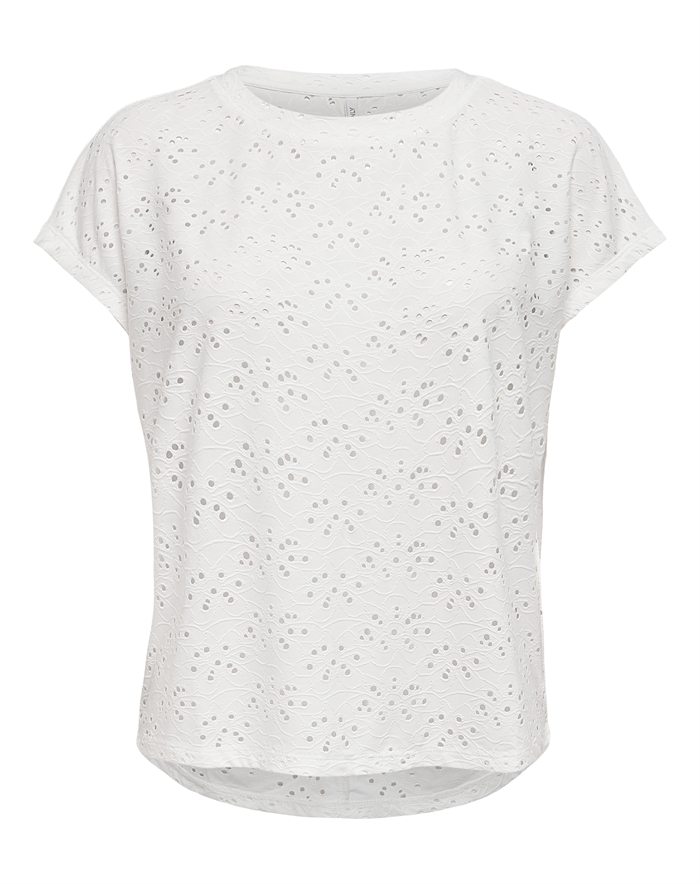 Only - ONLSmilla Life Top - Cloud Dancer