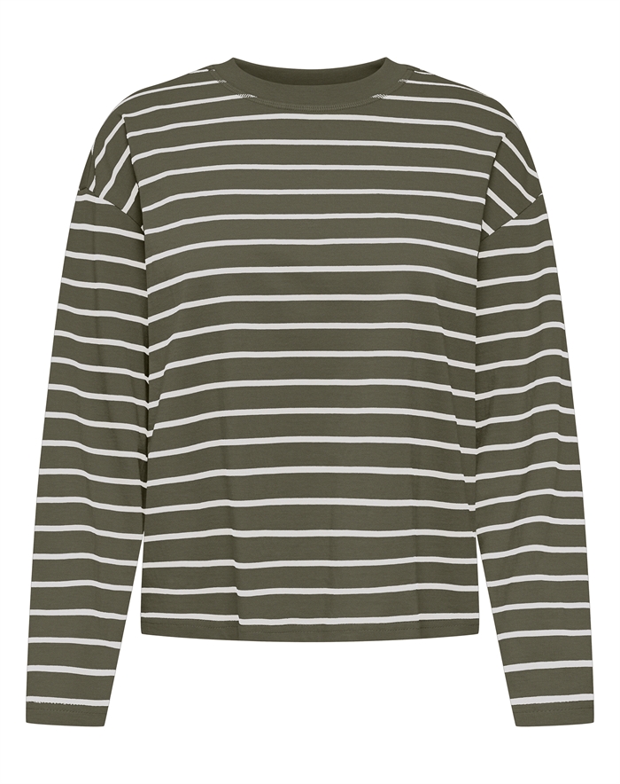 Only - ONLHappy Stripe T-shirt - Kalamata