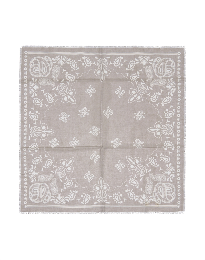 Only - ONLKarla Print Soft Tørklæde - Walnut