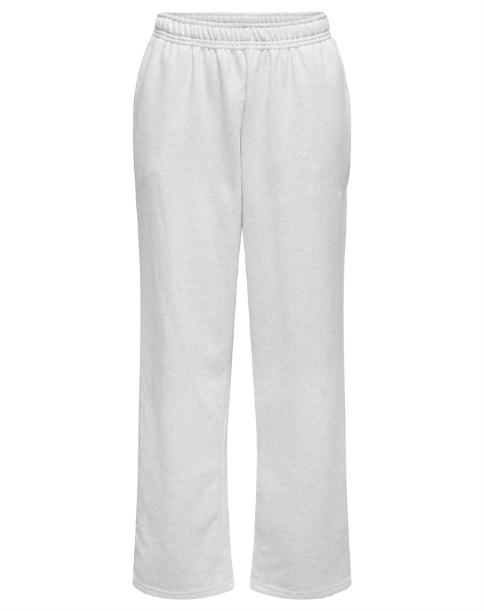 Only - ONLDaze Straight Bukser - Light Grey Melange