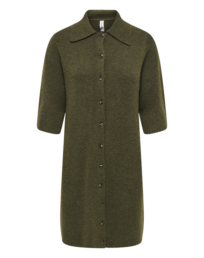 Only - ONLAlivia Collar Strik Kjole - Beech