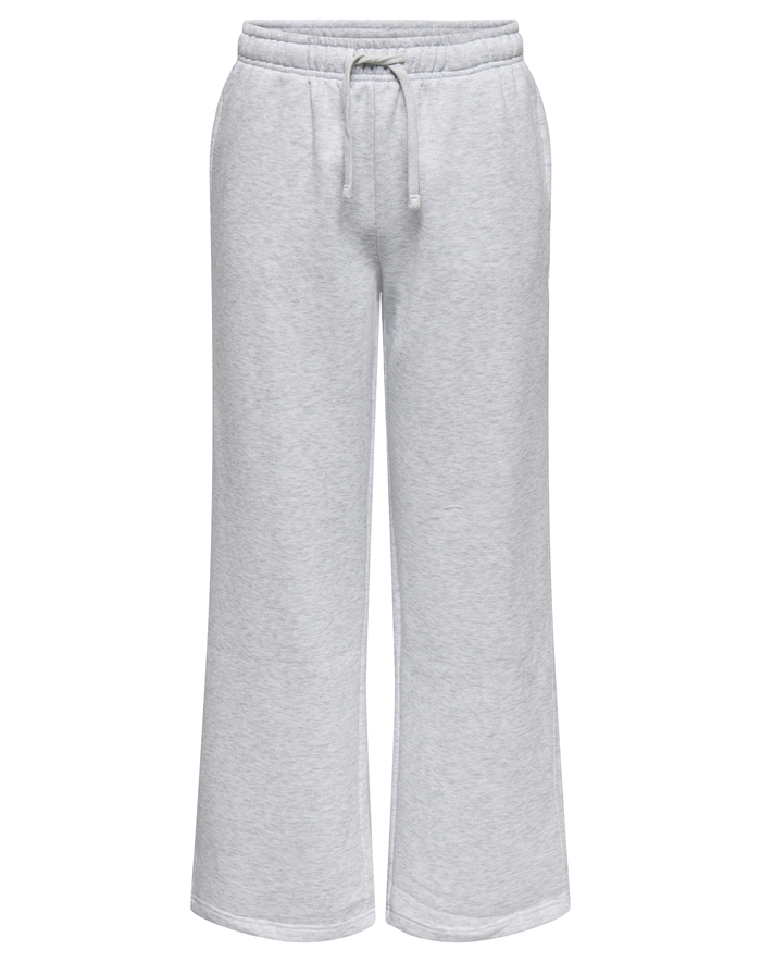 Only - ONLBest Straight Bukser - Light Grey Melange