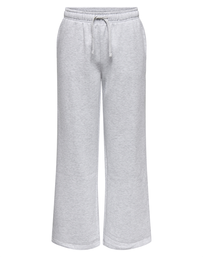 Only - ONLHappy Straight Sweatpants - Light Grey Melange
