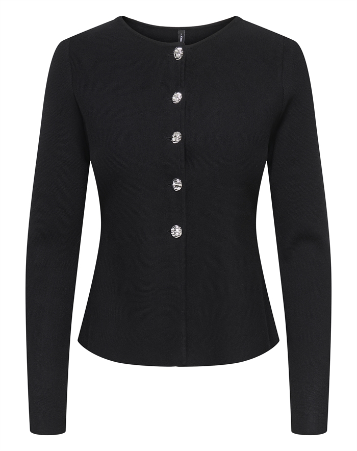 Only - ONLMelli Button Cardigan - Black 