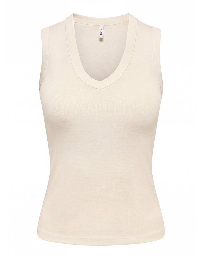 Only - ONLRina Tank Top - Antique White