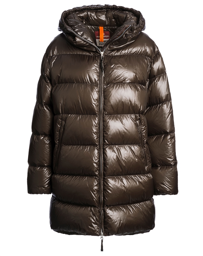 Parajumpers - Ivonne Long Down Jakke - Earth Brown