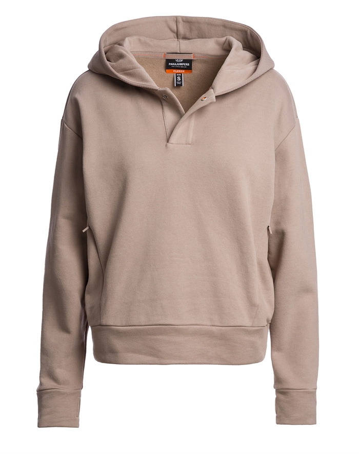 Parajumpers - Nivice Hooded Sweatshirt - Mauve Grey