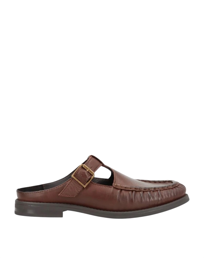 Phenumb Copenhagen - Whisper Hay Mule Loafers - Ebony