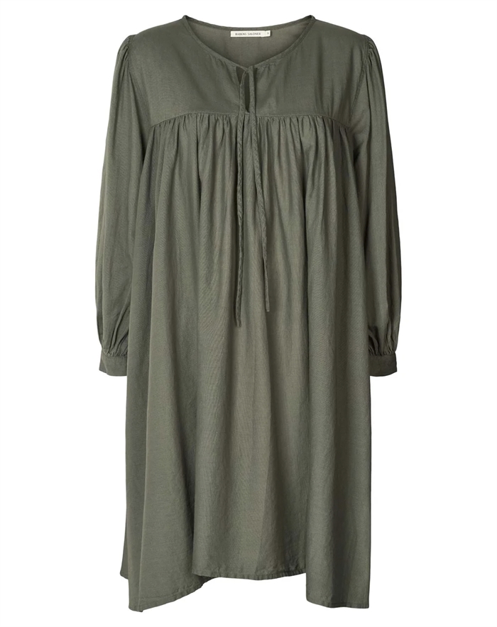 Rabens Saloner - Elda Cotton Full Sleeve Kjole - Macadan