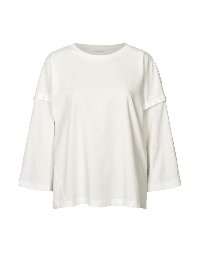 Rabens Saloner - Laurah Bluse - Chalk
