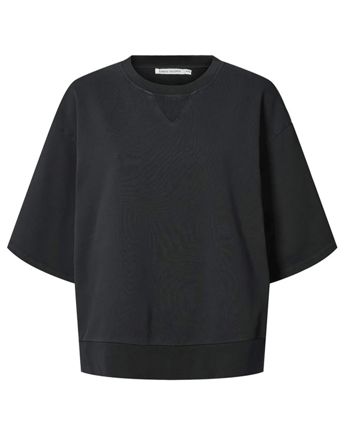 Rabens Saloner - Narah Sweat T-shirt - Black