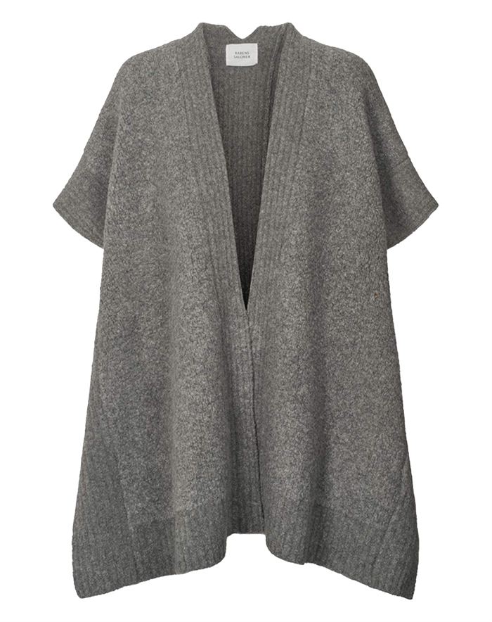  Rabens Saloner - Doris Sheep Strik Kappe - Grey Melange 