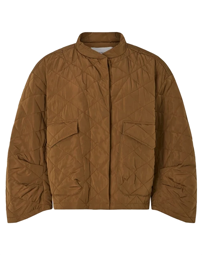 Rabens Saloner - Tech Quilt Jakke - Chestnut