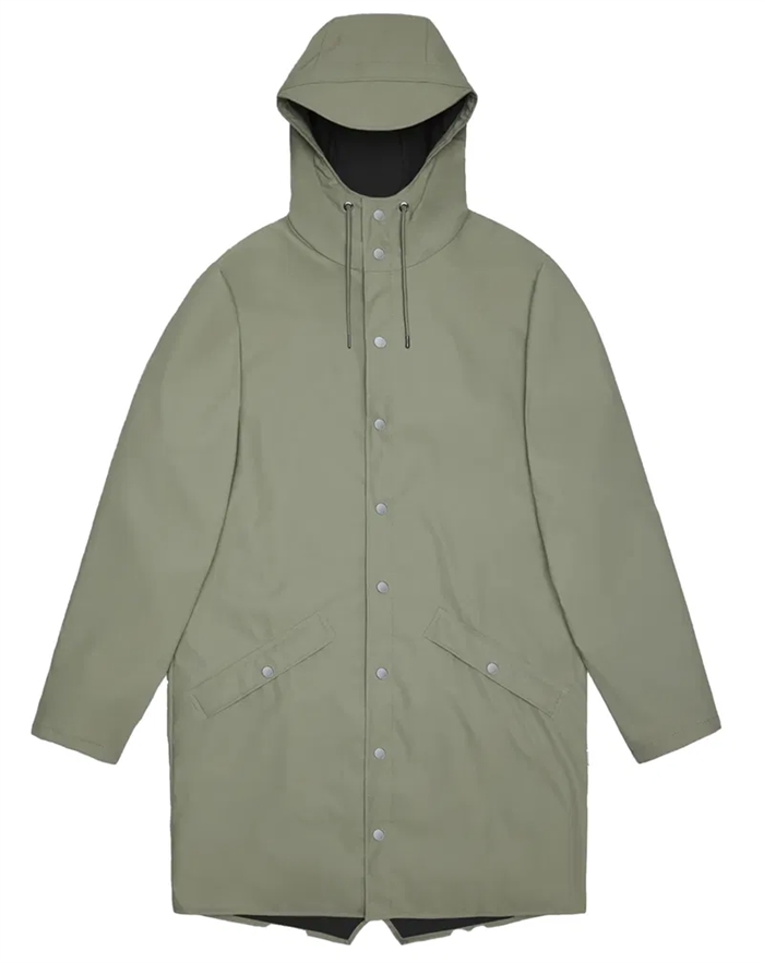Rains - Lang Regnjakke - Unisex - Drift