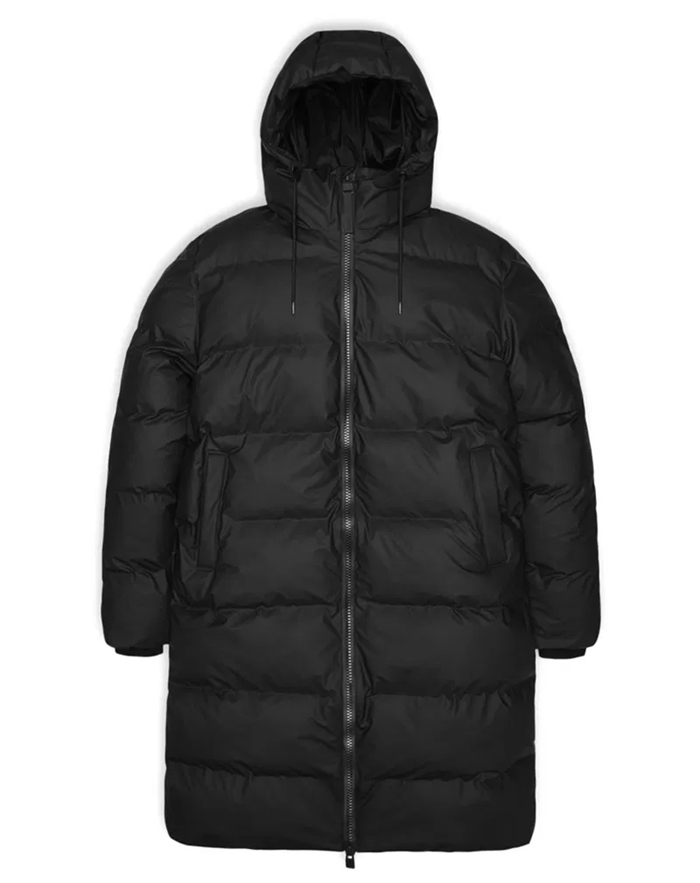 Rains - Alta Longer Puffer Jakke - Black